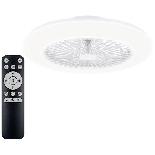 Philips LED Amigo stropní ventilátor 20 W, 42 W (Ø x v) 490 mm x 137 mm bílá s osvětlením, stmívatelný