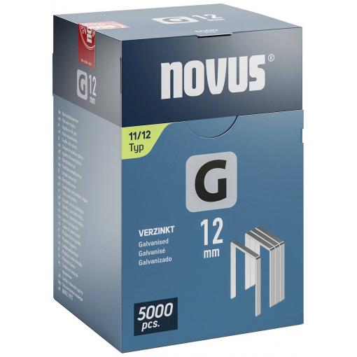 Novus Tools 042-0768 svorky z plochého drátu Typ 11 5000 ks Rozměry (d x š) 12 mm x 10.6 mm