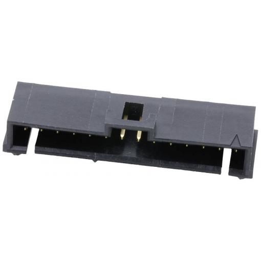 Molex vestavná pinová lišta (standardní) 4, rozteč 2.54 mm, 15913043, 1 ks Tube
