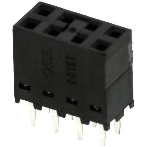 Molex zásuvkový konektor do DPS 8, 901512108, 1 ks Tube