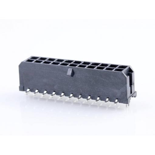 Molex vestavná pinová lišta (standardní) 22, rozteč 3.00 mm, 430452215, 1 ks Tape on Full reel