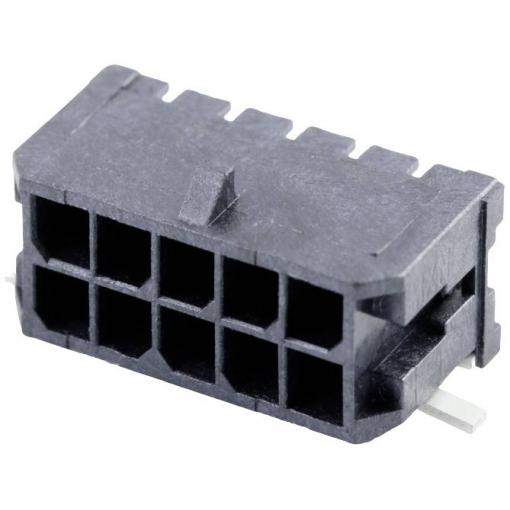 Molex vestavná pinová lišta (standardní) 10, rozteč 3.00 mm, 430451011, 1 ks Tape on Full reel