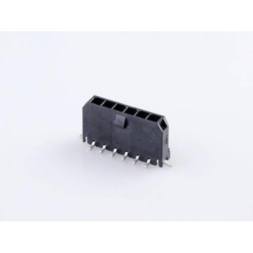 Molex vestavná pinová lišta (standardní) 6, rozteč 3.00 mm, 436500626, 1 ks Tape on Full reel