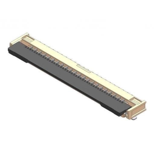 Molex Konektor FFC / FPC 17, rozteč 1.00 mm, 2005290170, 1 ks Tape