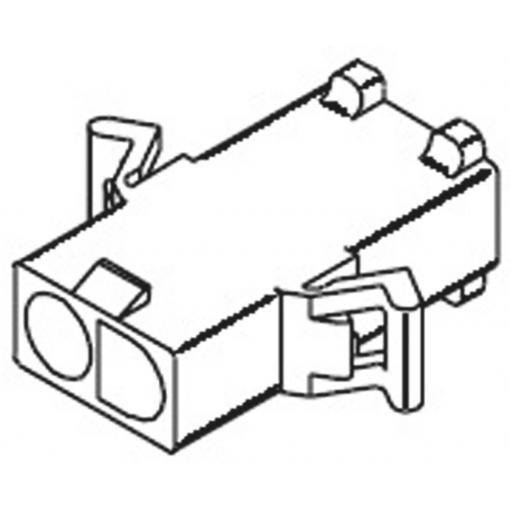 Molex zásuvkový konektor na kabel 19092026, 1 ks Bulk