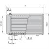 nVent SCHROFF 24576001 pouzdro 155.5 x 266 1 ks