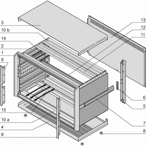 nVent SCHROFF 24576105 pouzdro 155.5 x 386 1 ks