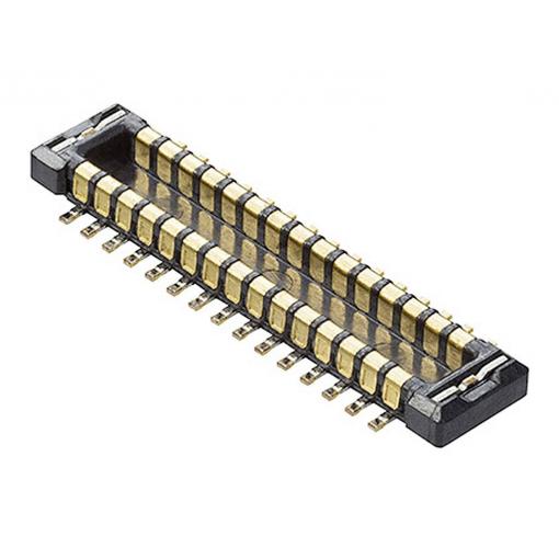 Molex Mezipatrové konektory 10, rozteč 0.40 mm, 5055511020, 1 ks Tape on Full reel