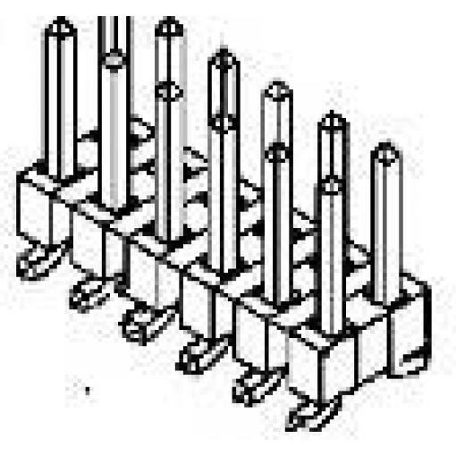 Molex pinová lišta (standardní) 877591014 1 ks