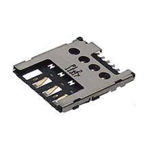 Molex Slot pro SIM kartu 6, rozteč 1.27 mm, 786463001, 1 ks Tape on Full reel