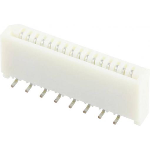 Molex zásuvková lišta 16, rozteč 1 mm, 528081670, 1 ks Tape on Full reel