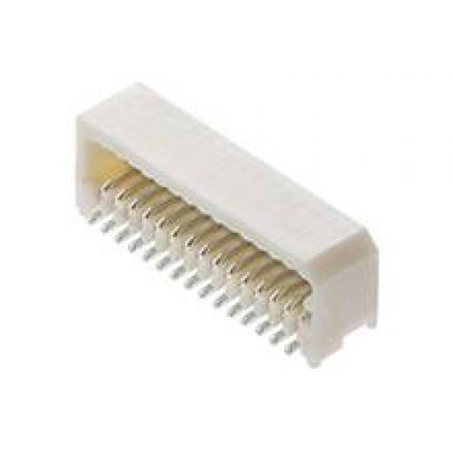 Molex vestavná pinová lišta (standardní) 40, rozteč 0.8 mm, 533094070, 1 ks Tape on Full reel