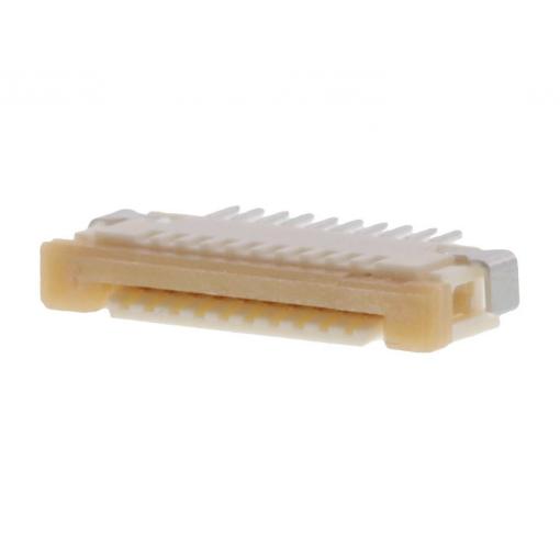 Molex Konektor FFC / FPC 10, rozteč 1 mm, 522071060, 1 ks Tape on Full reel