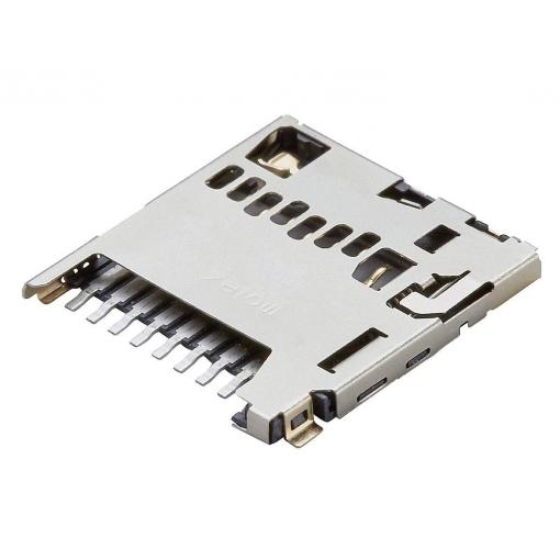 Molex Slot pro paměťovou kartu 8, rozteč 1.1 mm, 5033981892, 1 ks Tape on Full reel