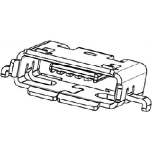 Molex 476540001 USB konektor 1 ks