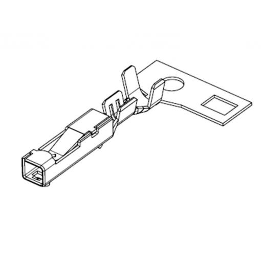 Molex 503978002 faston zásuvka 1 ks Tape