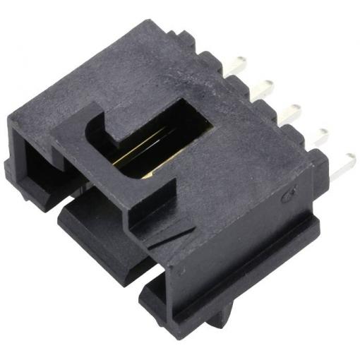 Molex vestavná pinová lišta (standardní) 5, rozteč 2.54 mm, 15912055, 1 ks Tube