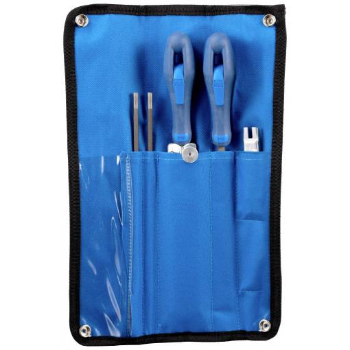PFERD TOOLS 11099148 Sada na ostření pilových řetězů 4,8 mm 3/16 pro rozteč řetězu .325 ve svinovací brašně 1 sada