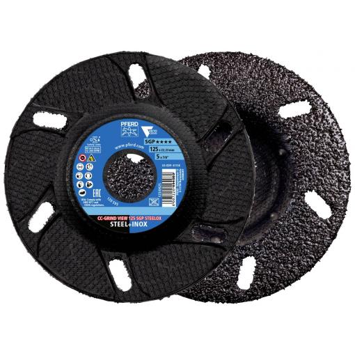 PFERD TOOLS 64196126 Sada brusných kotoučů Průměr 125 mm Zrnitost=36 10 ks