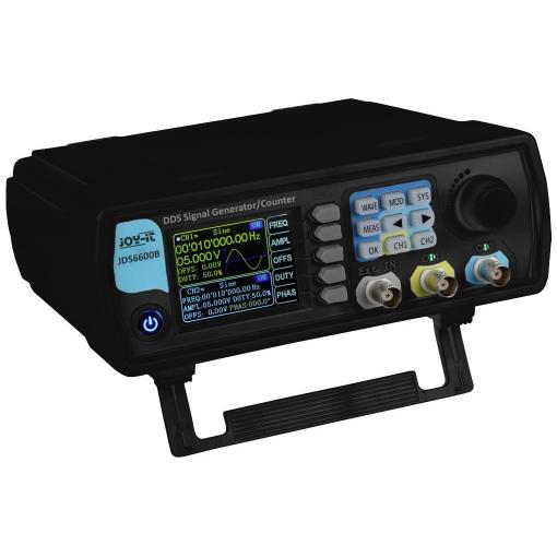 Joy-it JT-JDS6600-B generátor signálu 0 Hz - 60 MHz 2kanálový trojúhelník, Lorenzova křivka, pulz, šum, obdélníkový, TTL, sinusový
