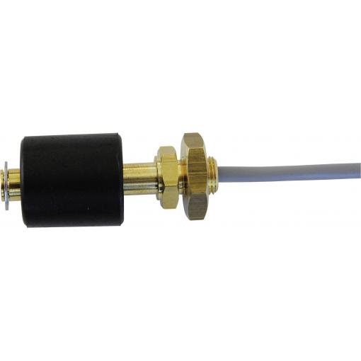 REED Electronics R1/8-MO/S-L43-BU23-1mPVC hladinový spínač 230 V/AC 0.4 A 1 spínací kontakt, 1 rozpínací kontakt IP67 1 ks