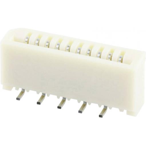 Molex zásuvková lišta 10, rozteč 1 mm, 528081070, 1 ks Tape on Full reel
