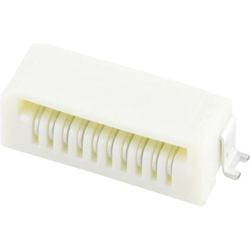 Molex zásuvková lišta 10, rozteč 1 mm, 528521070, 1 ks Tape on Full reel
