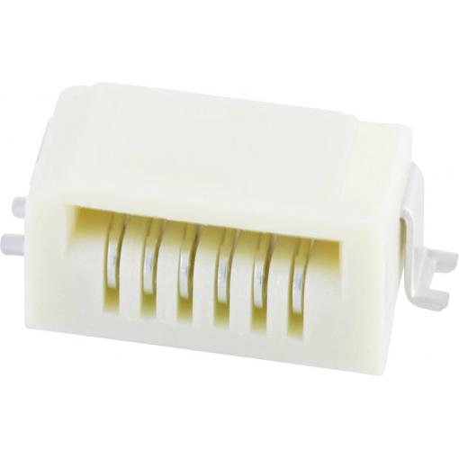 Molex zásuvková lišta 6, rozteč 1 mm, 528520670, 1 ks Tape on Full reel