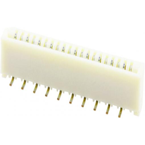 Molex zásuvková lišta 20, rozteč 1 mm, 528082071, 1 ks Tape on Full reel