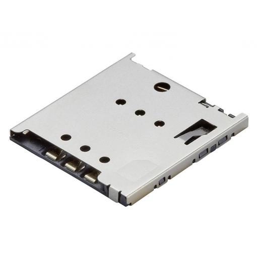 Molex Slot pro SIM kartu 6, rozteč 2.54 mm, 5039600696-6400, 1 ks