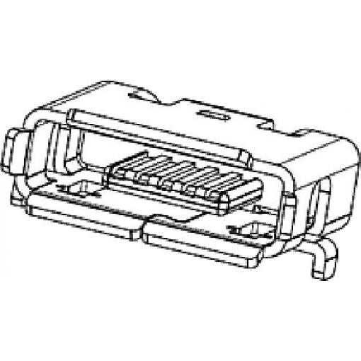 Molex 475901001 USB konektor 1 ks