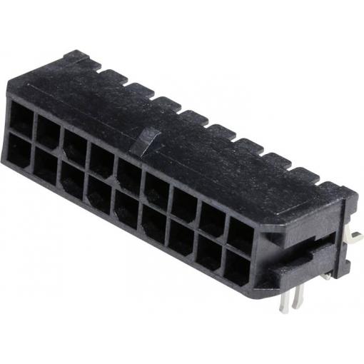 Molex vestavná pinová lišta (standardní) 18, rozteč 3 mm, 430451807, 1 ks Tape on Full reel