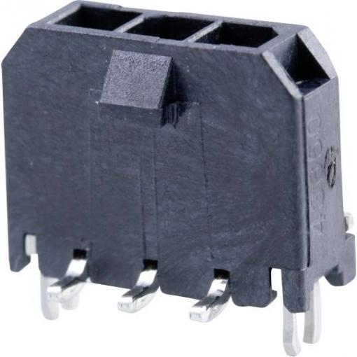 Molex vestavná pinová lišta (standardní) 3, rozteč 3 mm, 436500321, 1 ks Tape on Full reel
