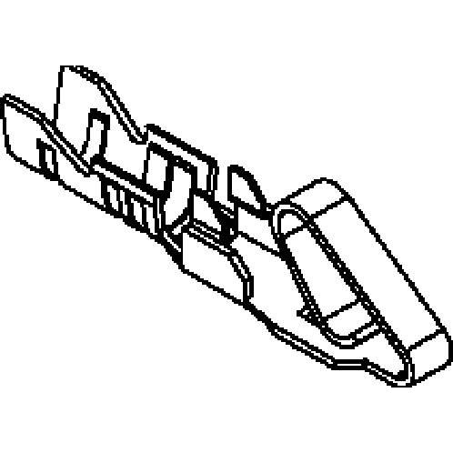 KK® 254 08650105 Molex Množství: 1 ks