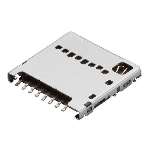 Molex Slot pro paměťovou kartu 8, rozteč 1.1 mm, 1040310811, 1 ks Tape on Full reel