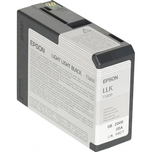 Epson Ink T5809 originál samotný modul světlá černá C13T580900