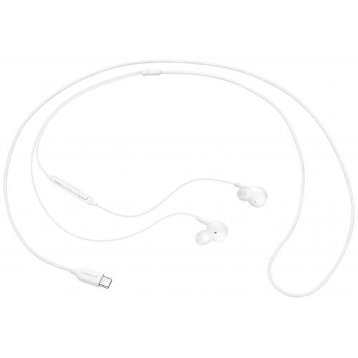 Samsung EO-IC100BWEGEU poškozený/chybějící obal špuntová sluchátka (In Ear) kabelová stereo bílá regulace hlasitosti, Vypnutí zvuku mikrofonu