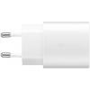 Samsung EP-TA800XWEGWW USB nabíječka, Rychlonabíječka, 1x USB A , 1x USB-C®, 25 W, bílá