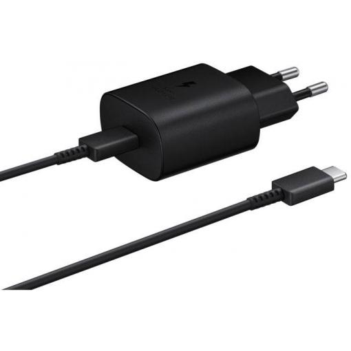 Samsung EP-TA800XBEGWW USB nabíječka, Rychlonabíječka, 1x USB-C®, 25 W, černá
