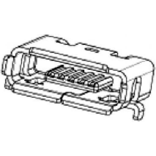 Molex 475900001 USB konektor 1 ks