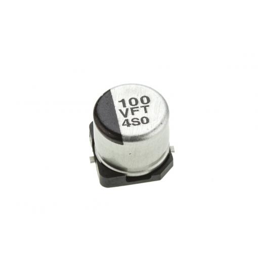 Panasonic elektrolytický kondenzátor SMD 100 µF 35 V 20 % (Ø) 6.30 mm 1 ks Tape cut