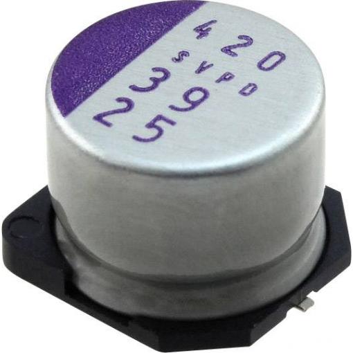 Panasonic elektrolytický kondenzátor SMD 39 µF 25 V 20 % (Ø) 10 mm 1 ks