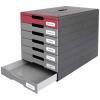 Durable IDEALBOX PRO 7 776303 box se zásuvkami antracitová DIN A4, DIN C4 Počet zásuvek: 7