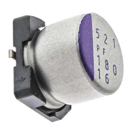 Panasonic elektrolytický kondenzátor SMD 180 µF 16 V 20 % (Ø) 6.30 mm 1 ks Tape cut