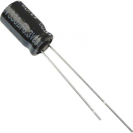 Panasonic elektrolytický kondenzátor radiální 2.5 mm 47 µF 63 V 20 % (Ø) 6.3 mm 1 ks