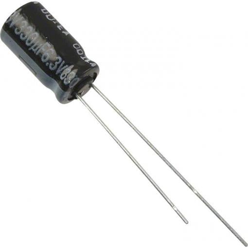 Panasonic elektrolytický kondenzátor radiální 2.5 mm 220 µF 16 V 20 % (Ø) 6.3 mm 1 ks