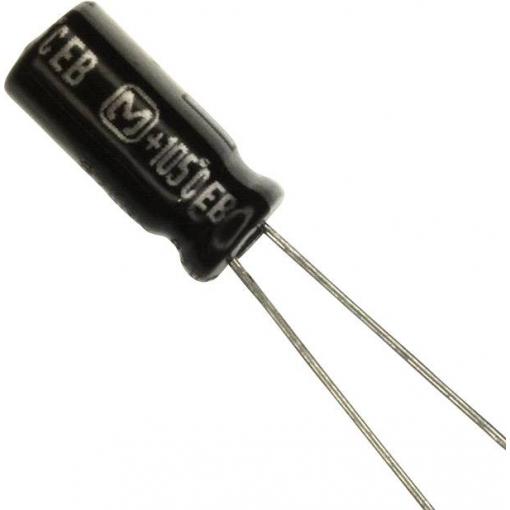 Panasonic elektrolytický kondenzátor radiální 2 mm 4.7 µF 63 V 20 % (Ø) 5 mm 1 ks