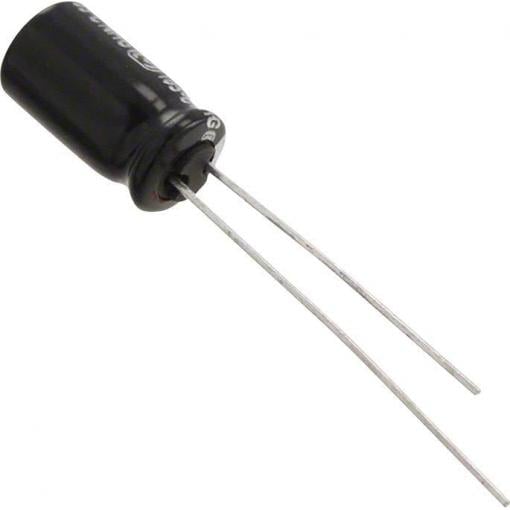 Panasonic elektrolytický kondenzátor radiální 2.5 mm 47 µF 63 V 20 % (Ø) 6.3 mm 1 ks