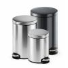 Durable DURABLE - Mülleimer - rund - Klappdeckel - 20 L 341258 Odpadkové vědro 20 l (Ø x v) 29.2 cm x 45.5 cm kov, plast antracitově šedá 1 ks