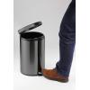 Durable DURABLE - Mülleimer - rund - Klappdeckel - 20 L 341258 Odpadkové vědro 20 l (Ø x v) 29.2 cm x 45.5 cm kov, plast antracitově šedá 1 ks